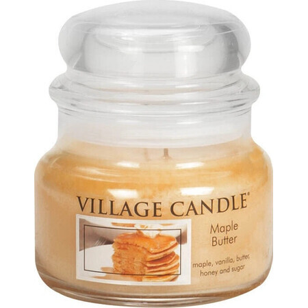 Village Candle Scented candle in glass - Maple Butter - Maple syrup, medium 1×1 pc, scented candle