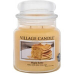 Village Candle Scented candle in glass - Maple Butter - Maple syrup, medium 1×1 pc, scented candle