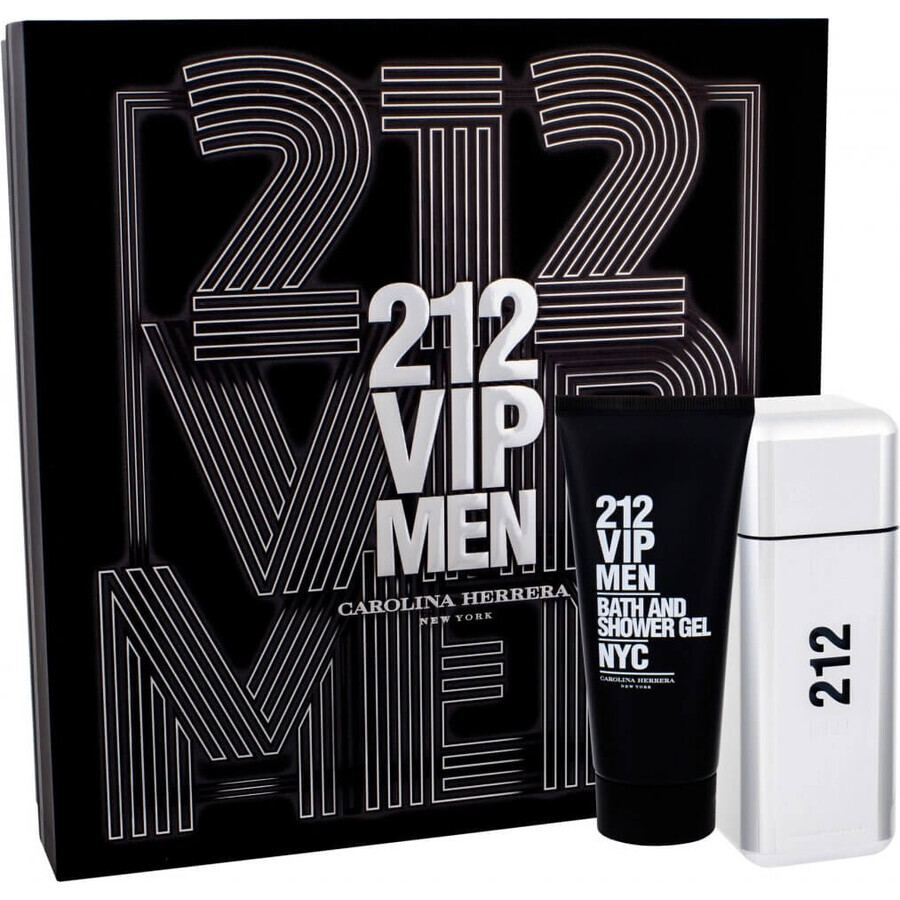 Carolina Herrera 212 Vip Uomo Edt 50ml 1×50 ml, Eau de toilette