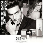 Carolina Herrera 212 Vip Uomo Edt 50ml 1×50 ml, Eau de toilette