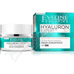 Eveline Hyaluron Clinic Crema de Día y Noche 30+ 1×50 ml, crema profundamente hidratante para las primeras arrugas