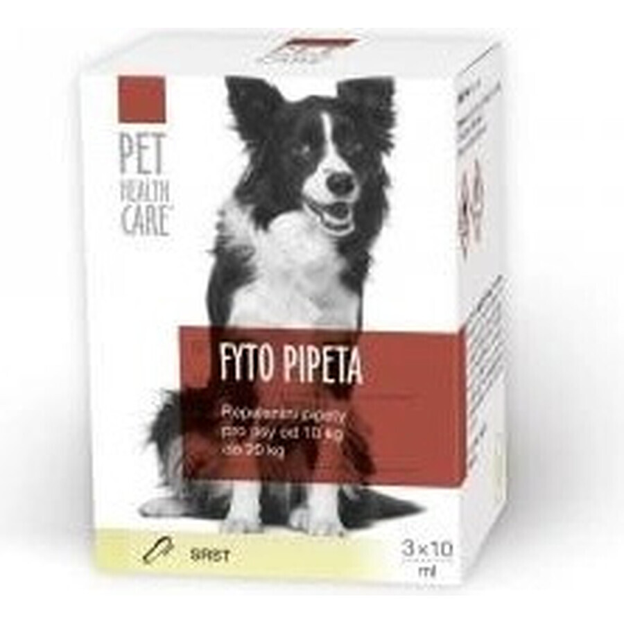 PET HEALTH CARE FYTO PIPETA 3×10 ml, repellente