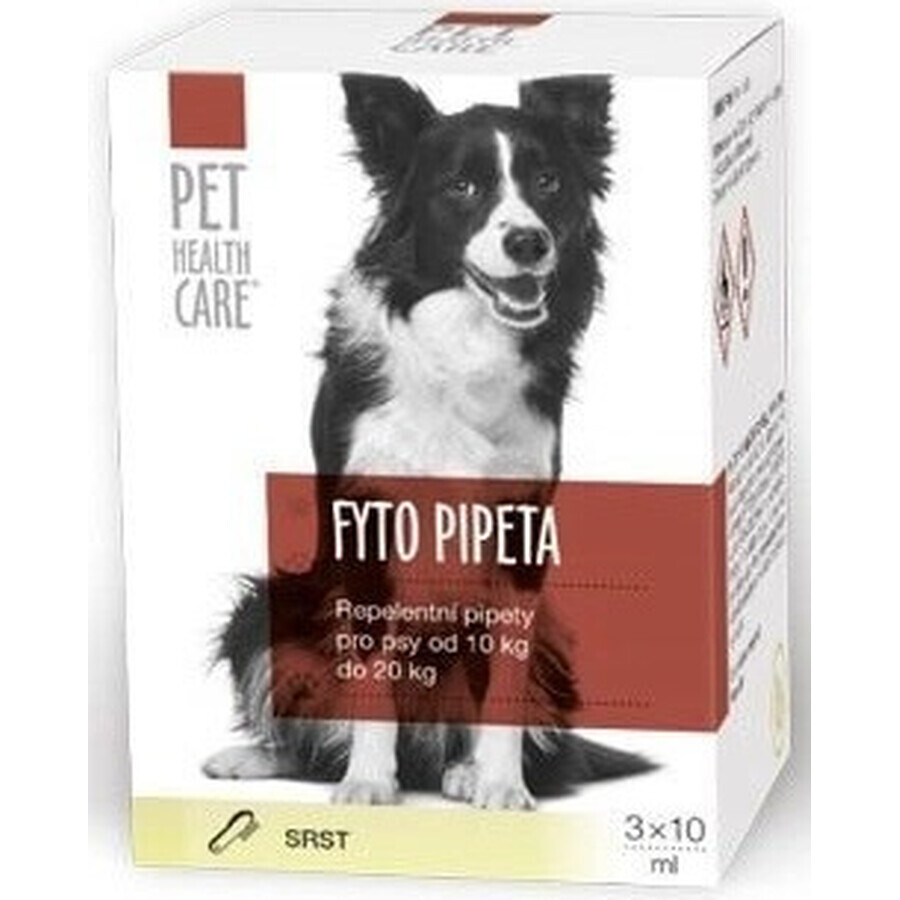 PET HEALTH CARE FYTO PIPETA 3×10 ml, repellente