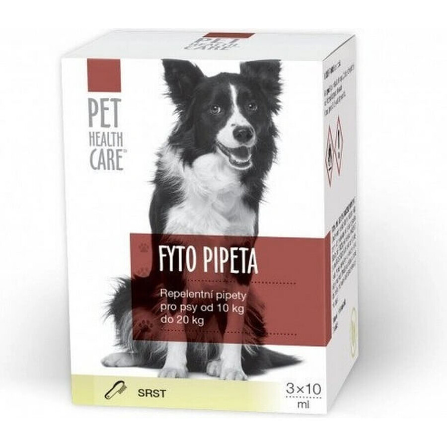 PET HEALTH CARE FYTO PIPETA 3×10 ml, repellente