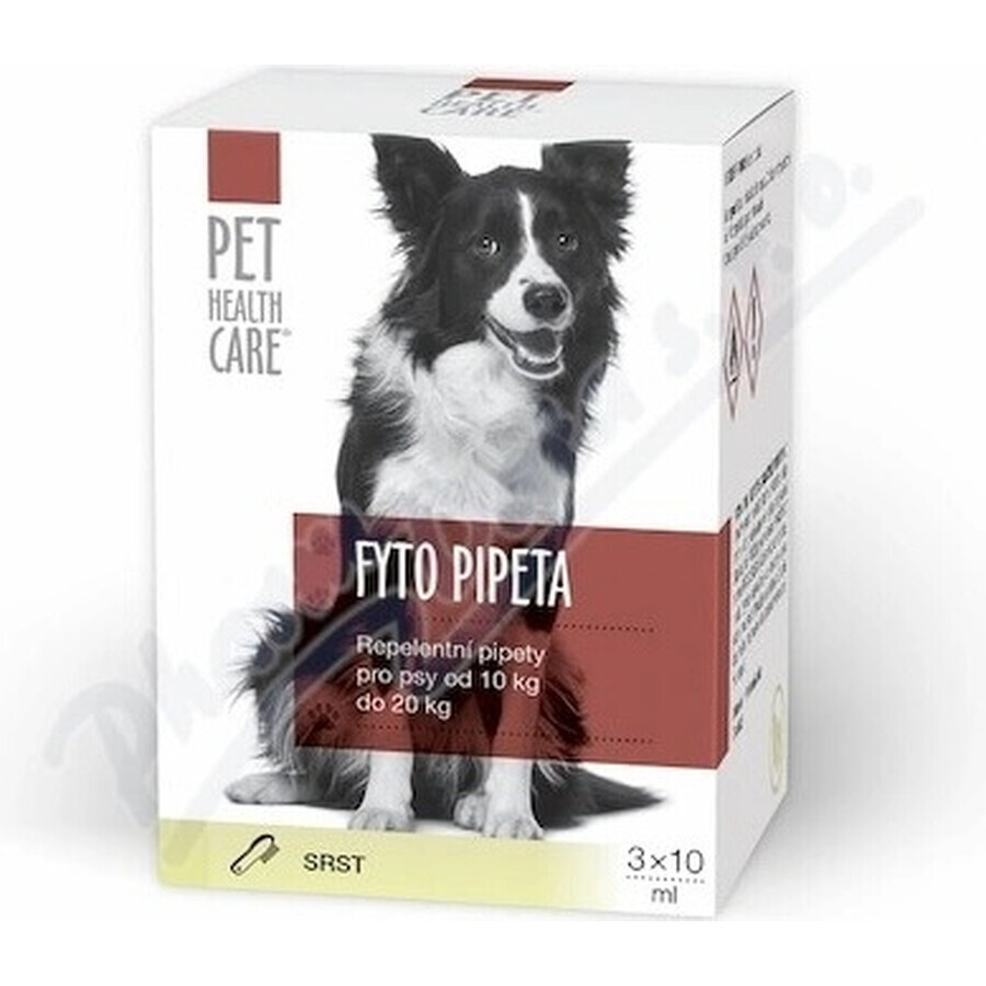 PET HEALTH CARE FYTO PIPETA 3×10 ml, repellente