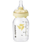 Medela biberon pentru copii alăptați Calma - cu biberon 150 ml 1×150 ml, biberon pentru copii alăptați