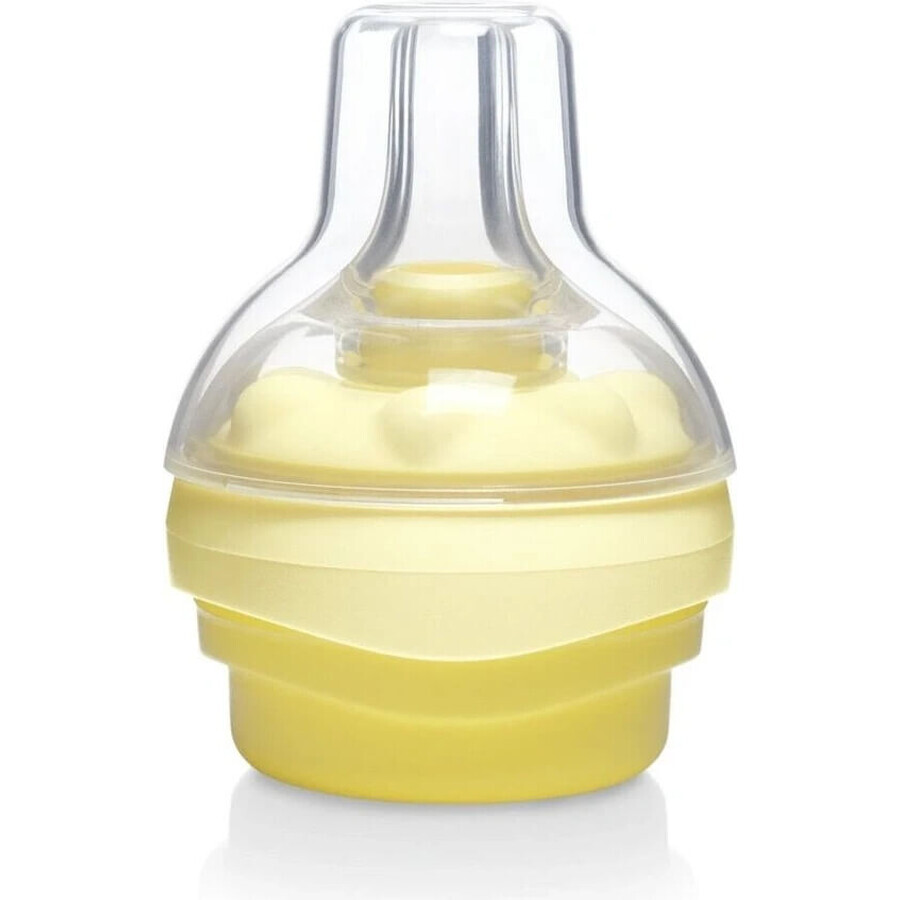 Medela biberon pentru copii alăptați Calma - cu biberon 150 ml 1×150 ml, biberon pentru copii alăptați