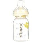 Medela biberon pentru copii alăptați Calma - cu biberon 150 ml 1×150 ml, biberon pentru copii alăptați