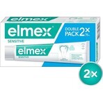 ELMEX Sensitive Duo Dentifricio 2×75 ml, dentifricio