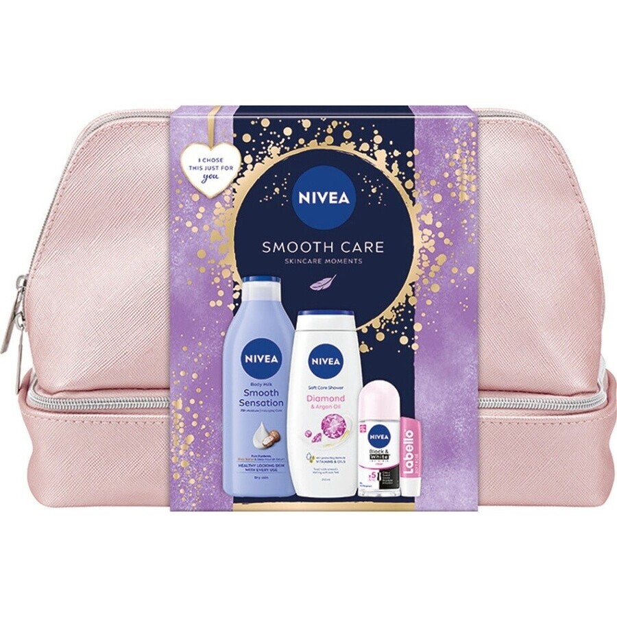 NIVEA BAG SMOOTH CARE 1×1 pz, confezione regalo