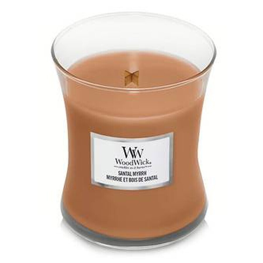 WoodWick Sandalwood Myrrh Medium Candle 1×275 g, scented candle