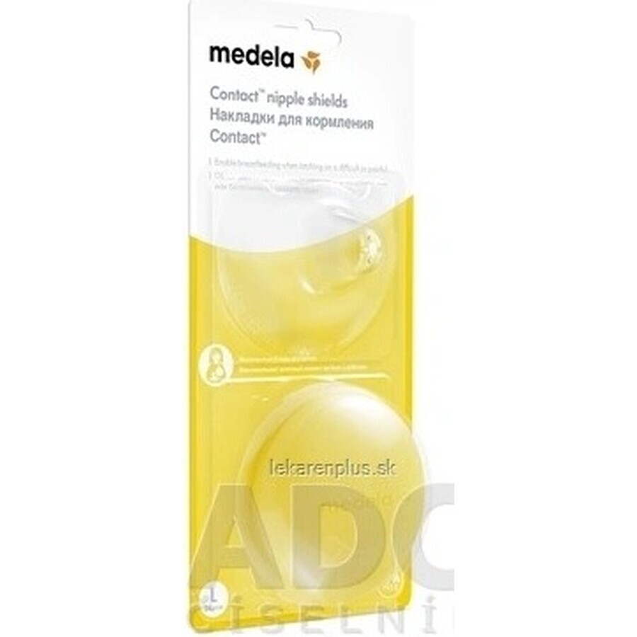 Medela Contact breastfeeding caps - M (20 mm) 1×1 pc, breastfeeding caps