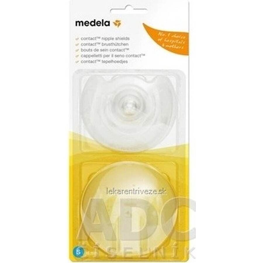 Medela Contact breastfeeding caps - M (20 mm) 1×1 pc, breastfeeding caps