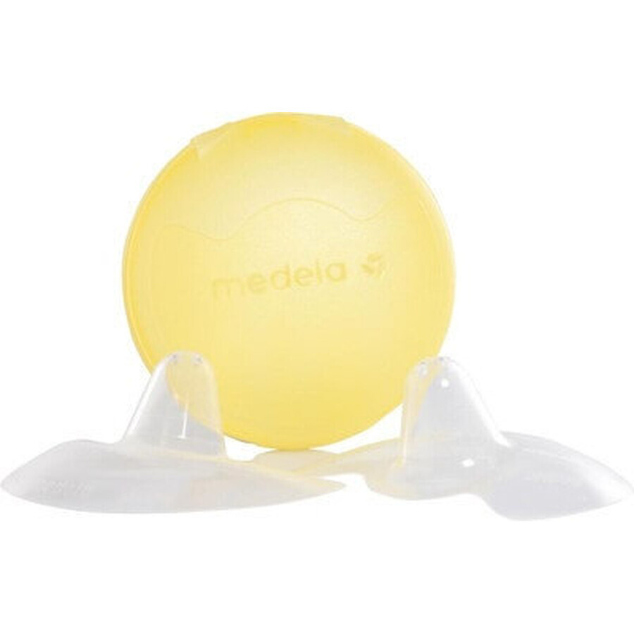 Medela Contact breastfeeding caps - M (20 mm) 1×1 pc, breastfeeding caps