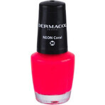 Dermacol Nagellak Neon Coral No.30 1×5 ml, nagellak