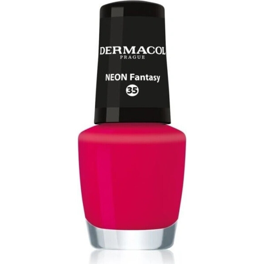 Dermacol Nagellak Neon Coral No.30 1×5 ml, nagellak