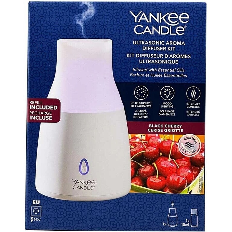 Yankee Candle Ultrasonic Aroma Diffuser Starter Kit - EUR 1×1 pc, diffuseur