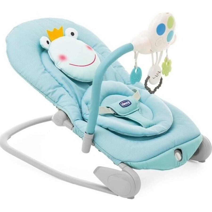 CHICCO Melody Ballon - Froggy 0 m+, până la 18 kg 1×1 buc, cu funcție de vibrații