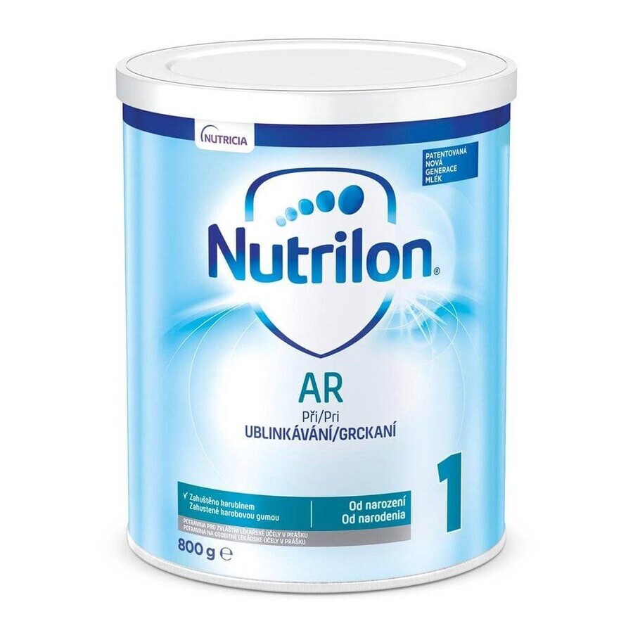 Nutrilon 1 AR 1×800 g, latte artificiale, dalla nascita