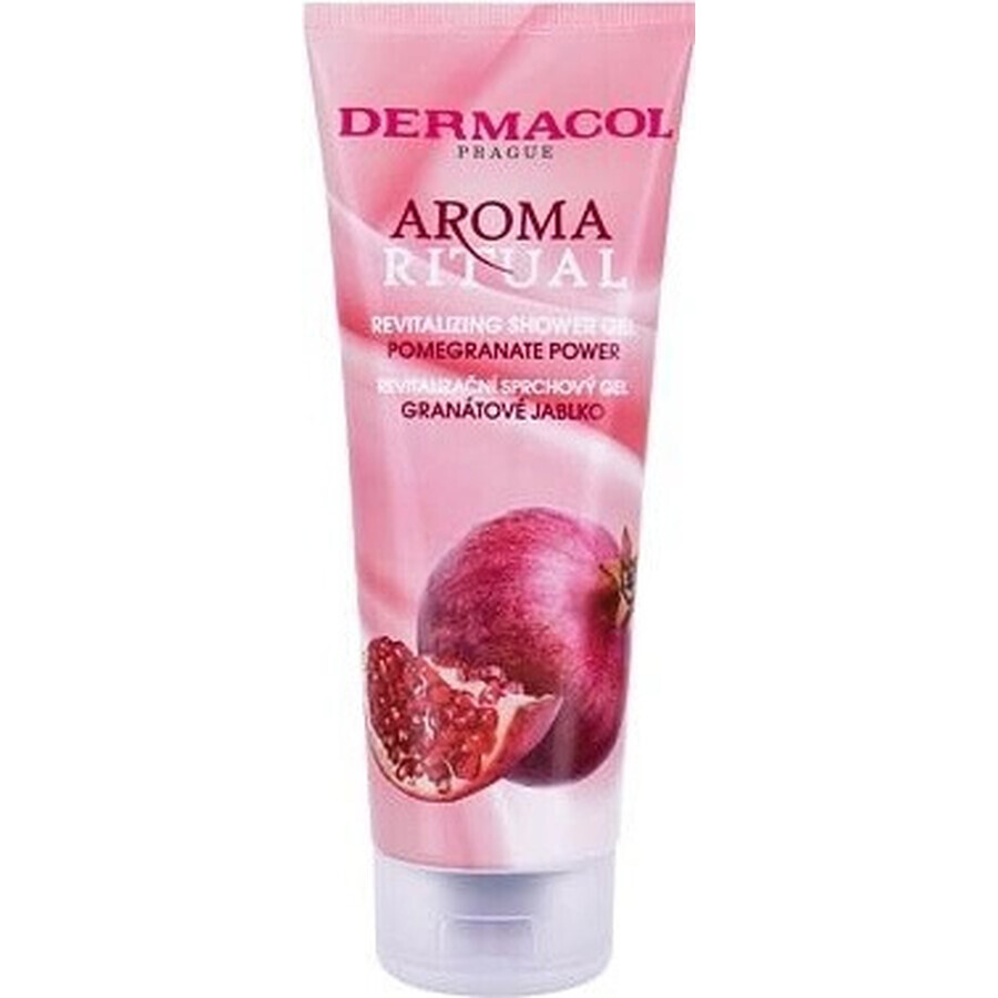 Dermacol Aroma Ritual revitaliserende douchegel Granaatappel 1×250 ml, granaatappelgeur