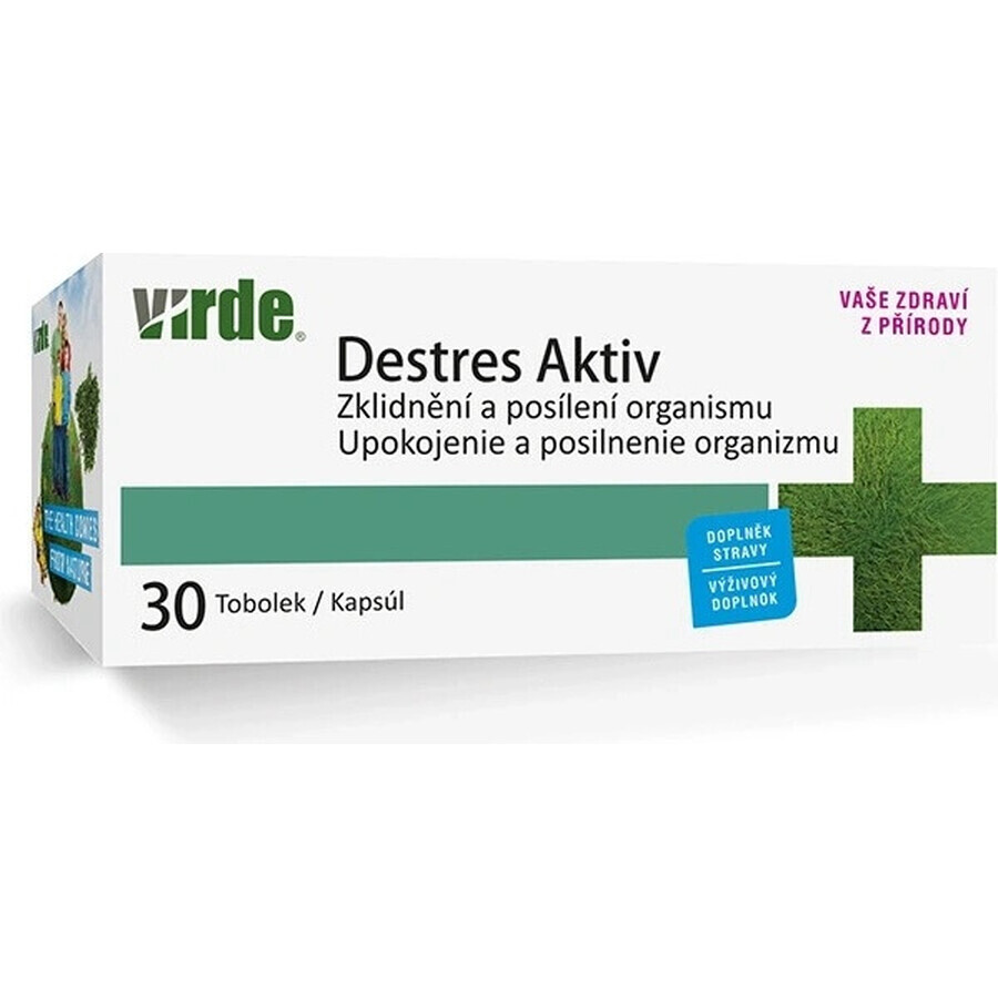 VIRDE DESTRES AKTIV 1×30 cps, integratore alimentare