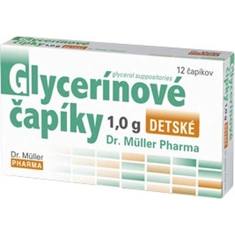 Dr. Müller Glycerin suppositories 1,0 g 1x12 pcs suppos suppositories children