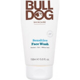 Bulldog Gel detergente per la pelle sensibile degli uomini Lavaggio del viso sensibile 1×150 ml, gel detergente