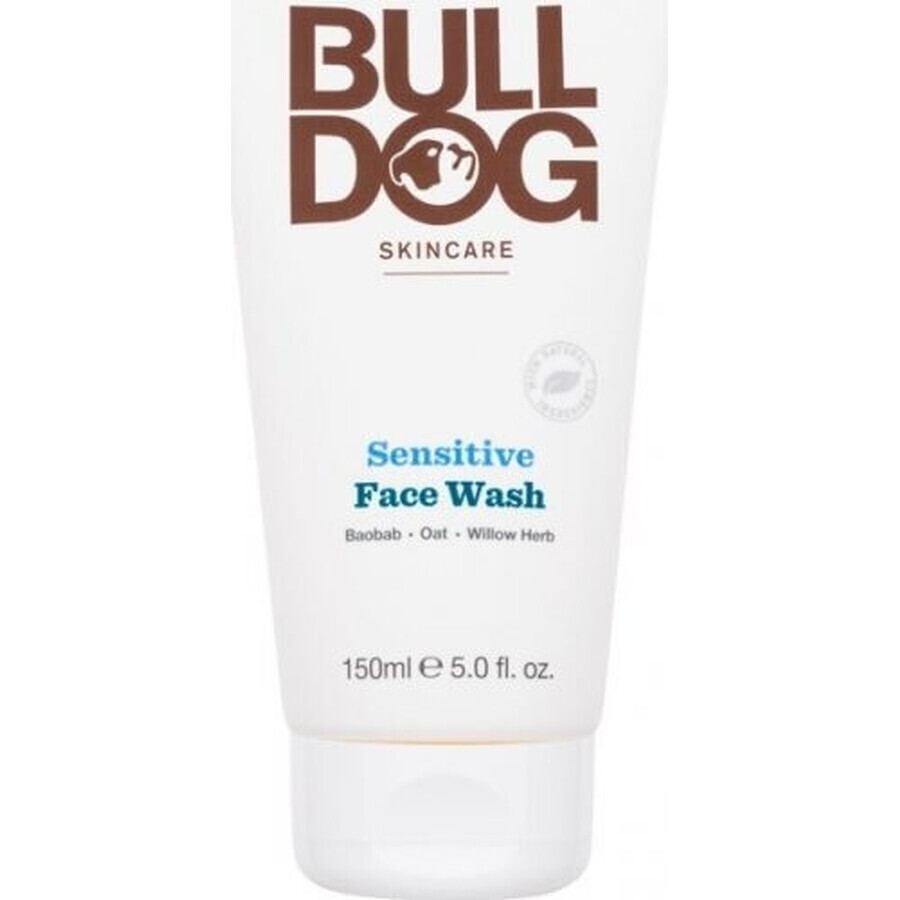 Bulldog Cleansing Gel for Men's Sensitive Skin Sensitive Facial Wash 1×150 ml, cleansing gel