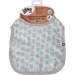 XKKO Bavaglino in bambù Scandinavian Baby Mint Mint Cross 1×1 pz.