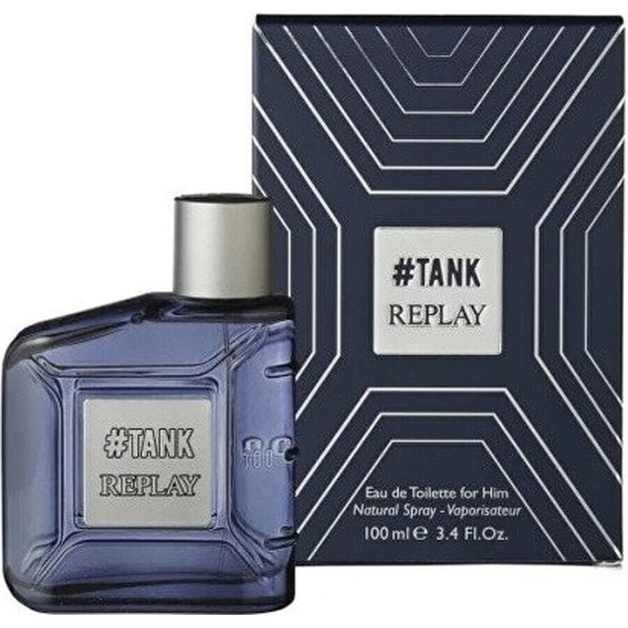 Replay Tank For Him Edt 50ml 1×50 ml, Eau de toilette