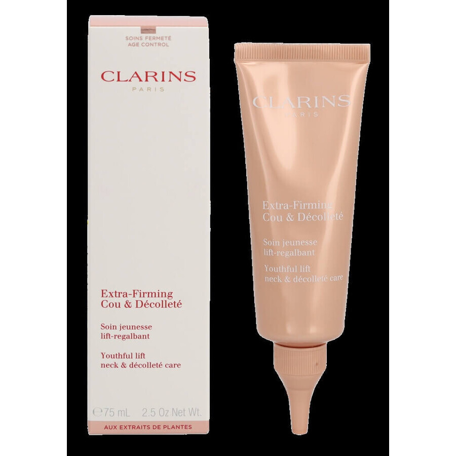 Clarins Extra-Firming Neck & Décollete Cream 1×75 ml, Neck & Décollete Cream