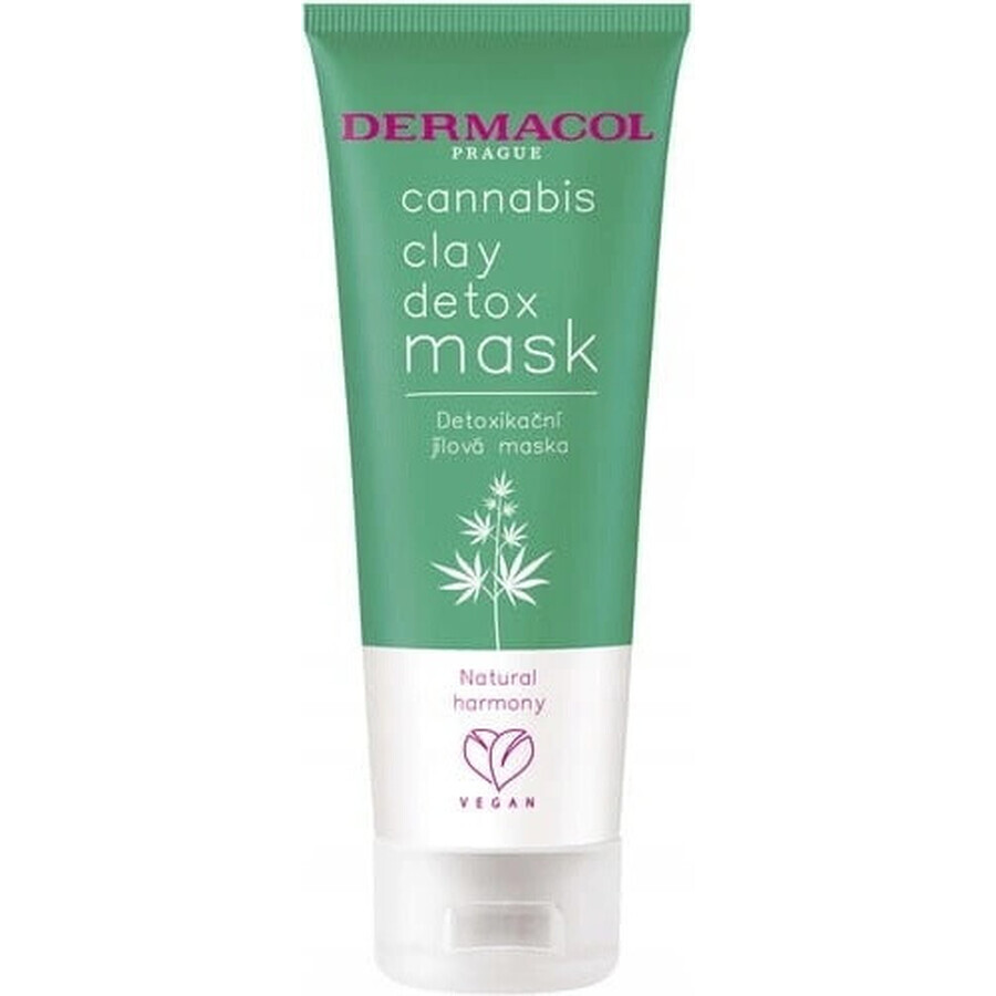 Dermacol Cannabis Entgiftungsmaske mit Tonerde 1×100 ml, Gesichtsmaske