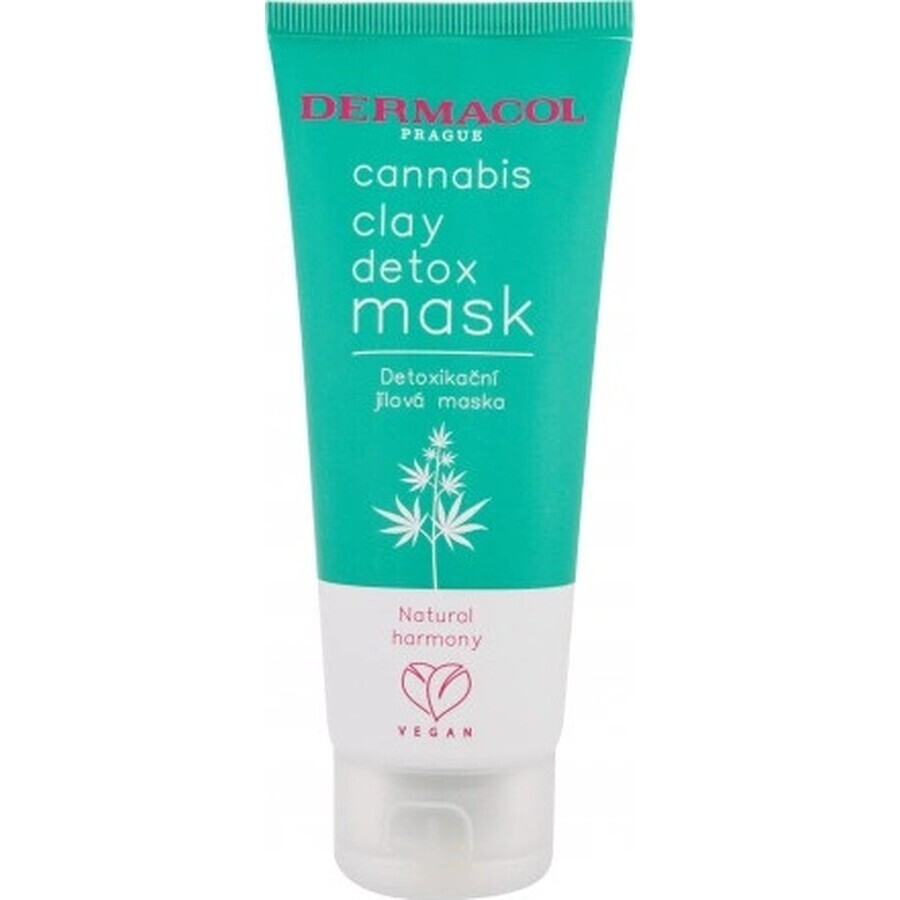 Dermacol Cannabis Entgiftungsmaske mit Tonerde 1×100 ml, Gesichtsmaske