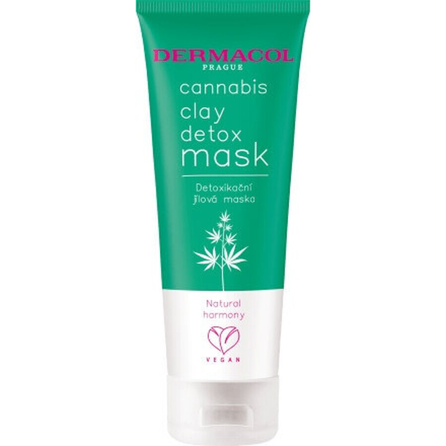 Dermacol Cannabis Entgiftungsmaske mit Tonerde 1×100 ml, Gesichtsmaske