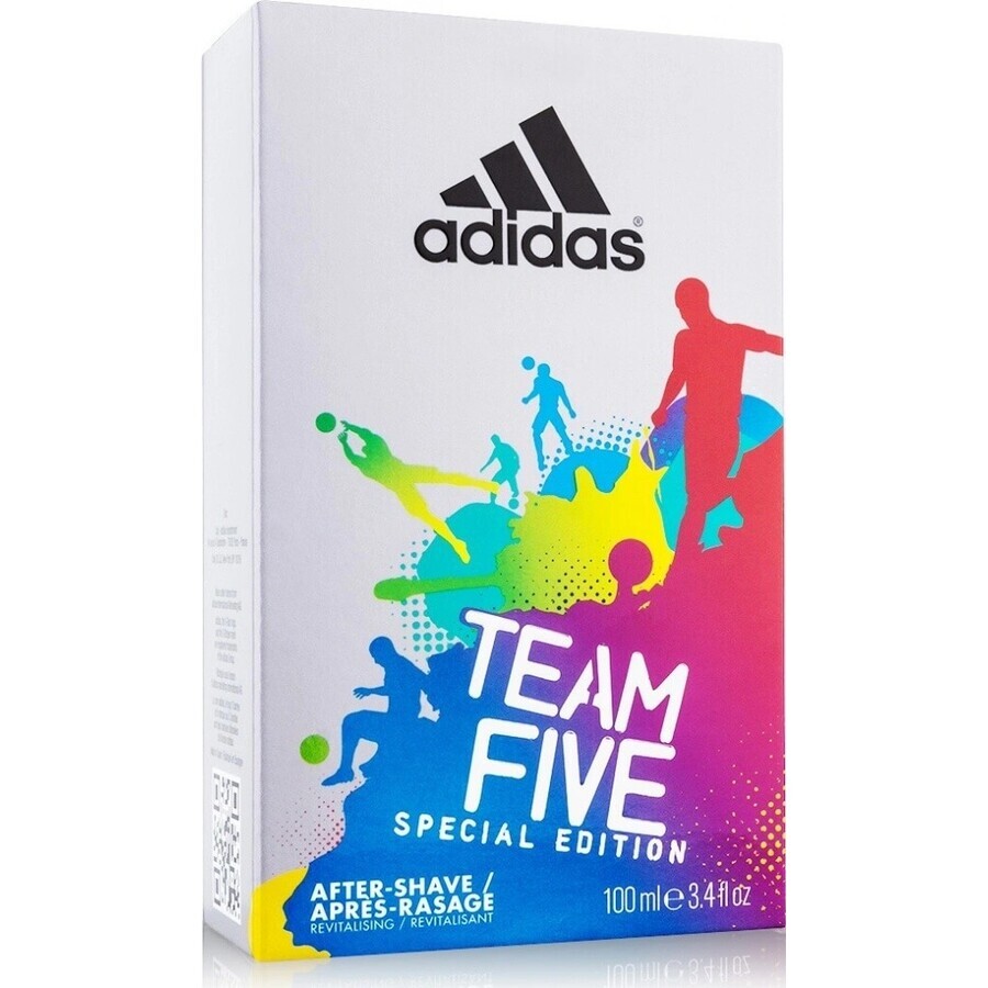 Adidas Team Five Aftershave 100ml 1×100 ml, aftershave