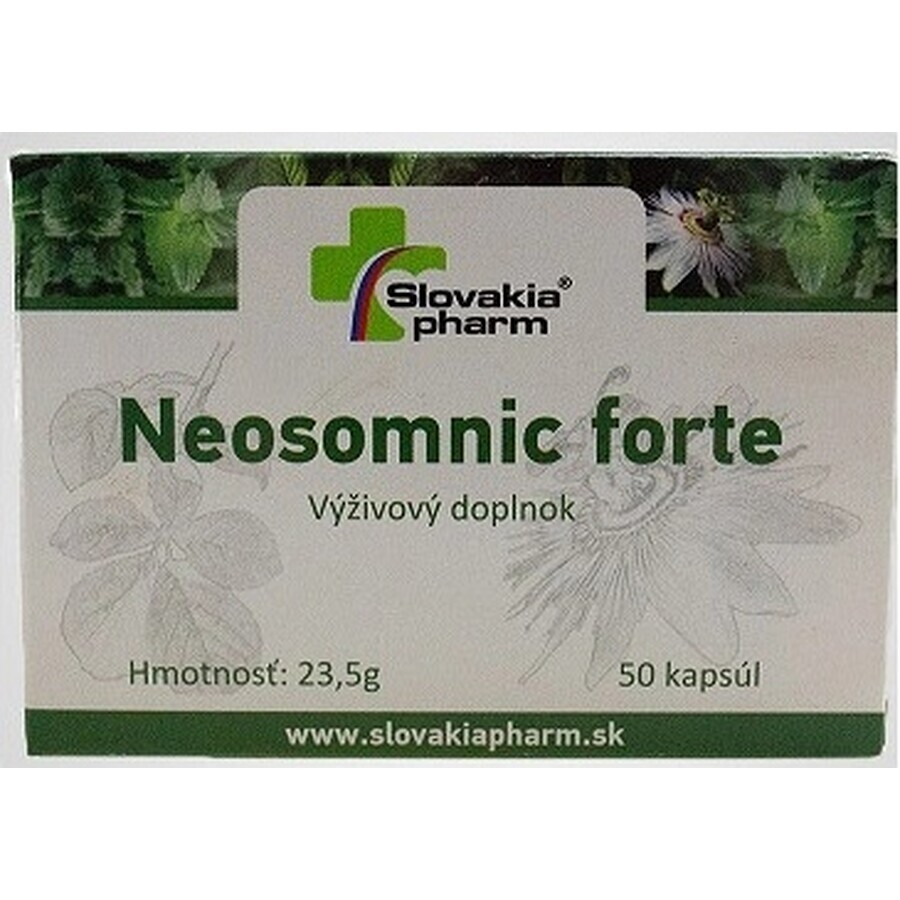 Slovaciapharm Neosomnic forte cps 1x50 pz.