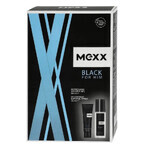 MEXX BLACK MAN deodorante 75ML + gel doccia 50ML 1×1pc, set cosmetico per uomo