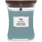 WoodWick Evergreen Evergreen Cashmere vela mediana 1×275 g, vela perfumada