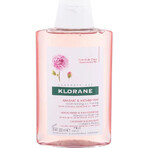 KLORANE CHAMPÚ con peonía bio 1×200ml, champú para cuero cabelludo sensible e irritado