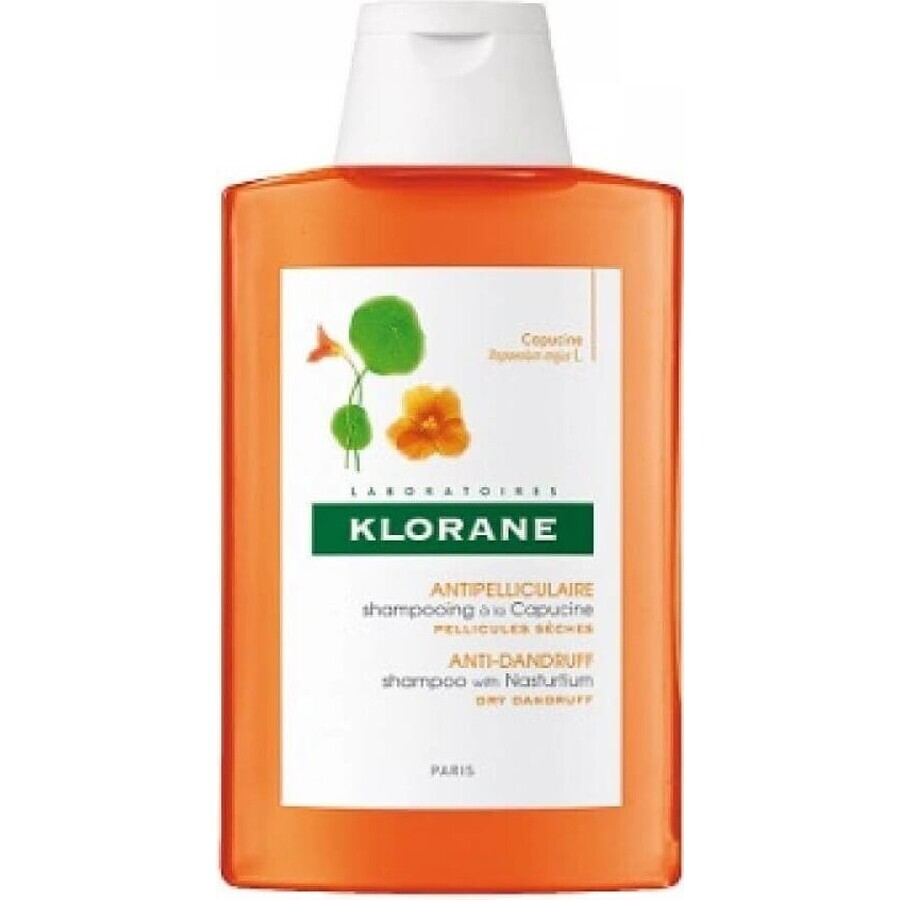 KLORANE CHAMPÚ con peonía bio 1×200ml, champú para cuero cabelludo sensible e irritado