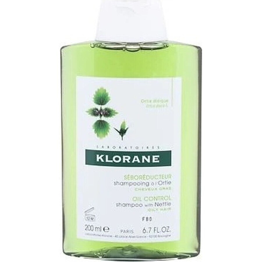 KLORANE CHAMPÚ con peonía bio 1×200ml, champú para cuero cabelludo sensible e irritado