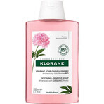 KLORANE CHAMPÚ con peonía bio 1×200ml, champú para cuero cabelludo sensible e irritado