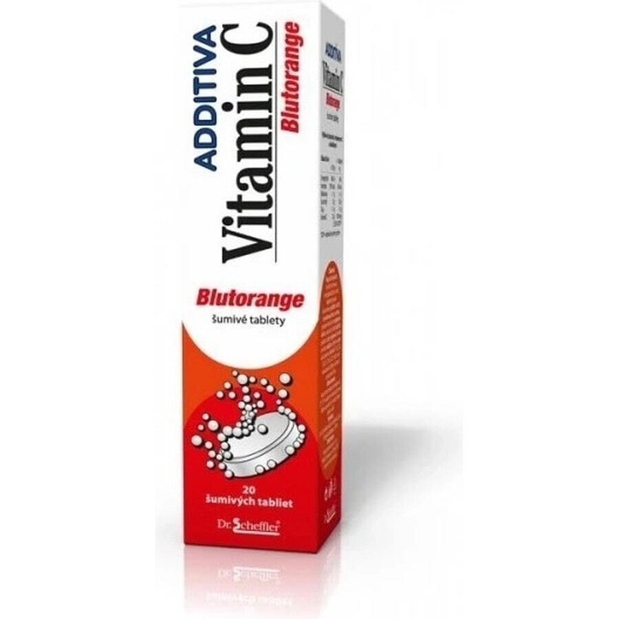 ADDITIVO VITAMINA C Blutorange 1×20 tbl, integratore alimentare