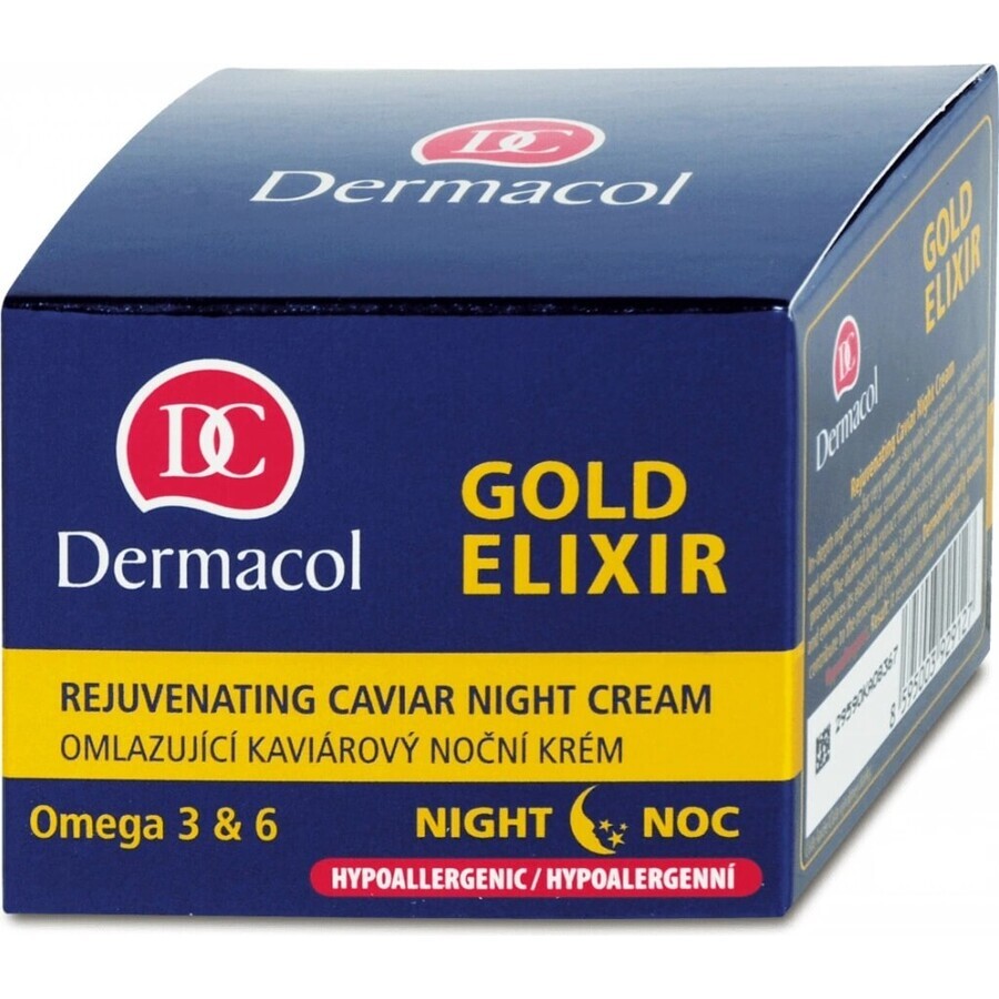 DERMACOL GOLD ELIXIR Nachtcrème 1×50 ml, nachtcrème