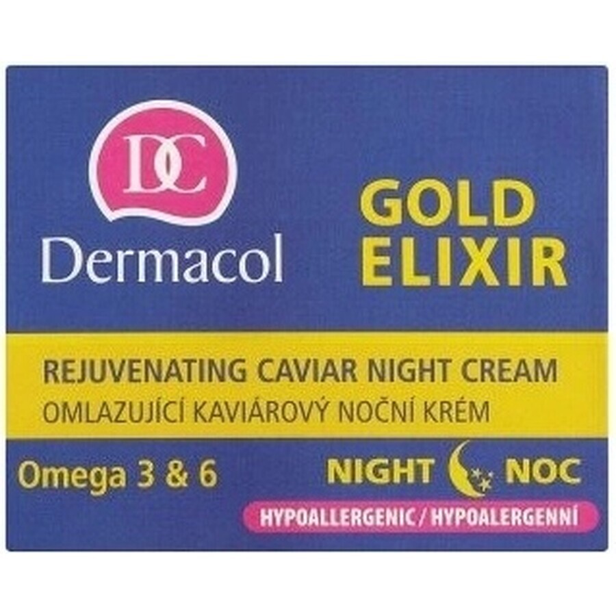 DERMACOL GOLD ELIXIR Nachtcrème 1×50 ml, nachtcrème