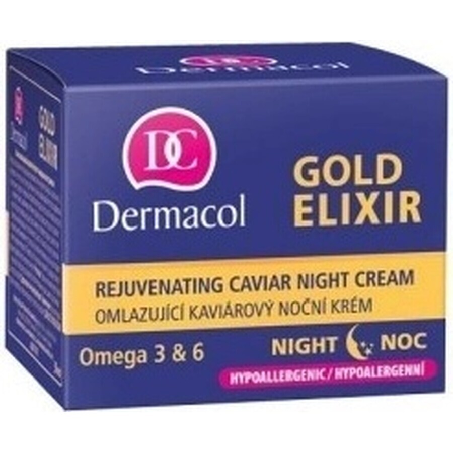 DERMACOL GOLD ELIXIR Nachtcrème 1×50 ml, nachtcrème