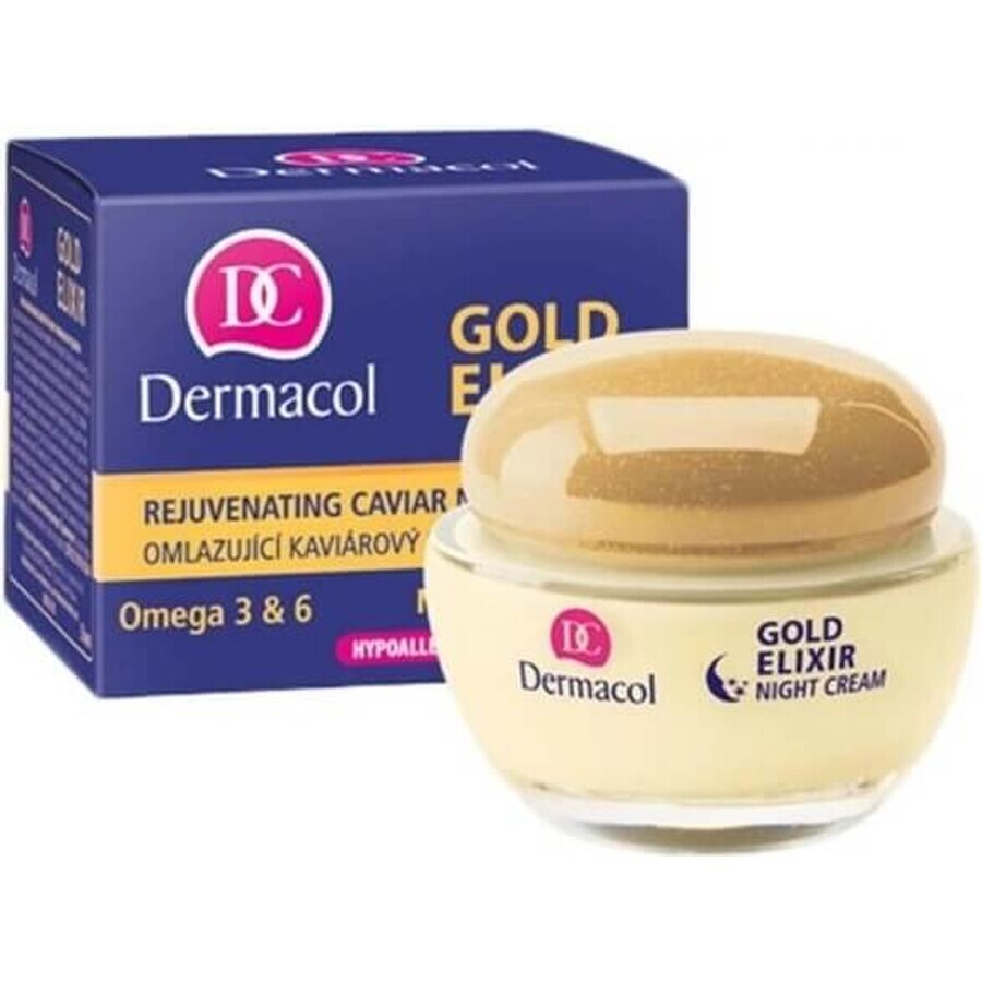 DERMACOL GOLD ELIXIR Nachtcrème 1×50 ml, nachtcrème