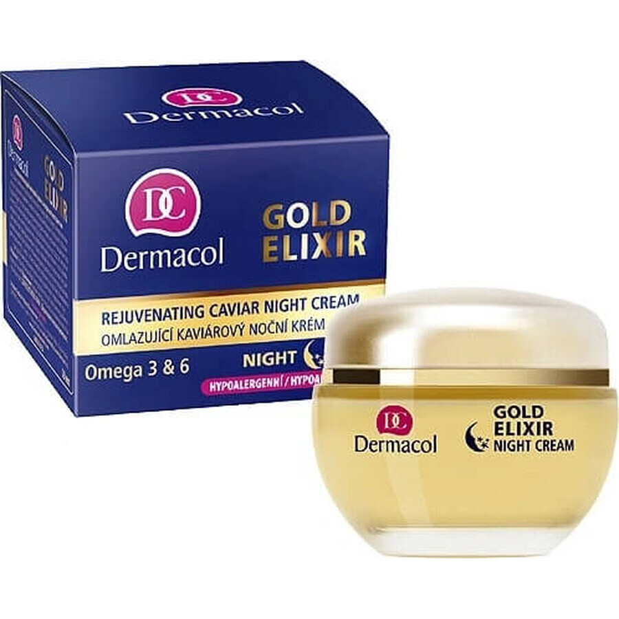 DERMACOL GOLD ELIXIR Nachtcrème 1×50 ml, nachtcrème