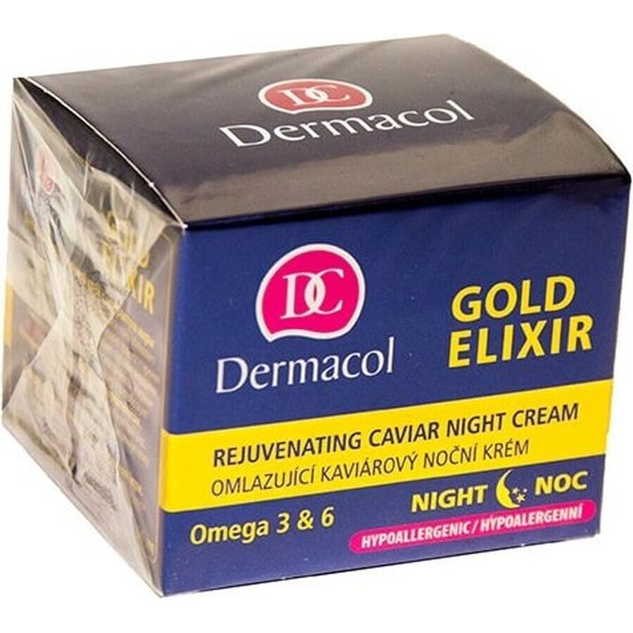 DERMACOL GOLD ELIXIR Nachtcrème 1×50 ml, nachtcrème