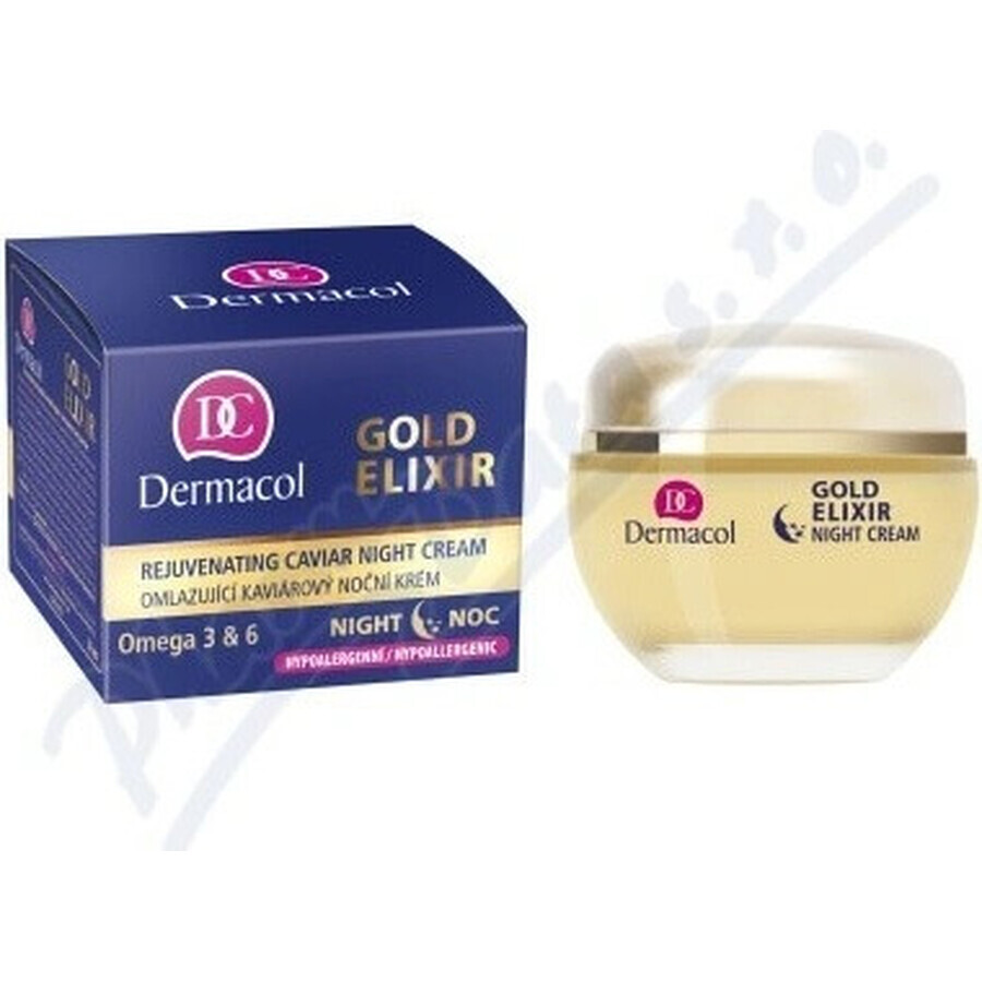 DERMACOL GOLD ELIXIR Nachtcrème 1×50 ml, nachtcrème